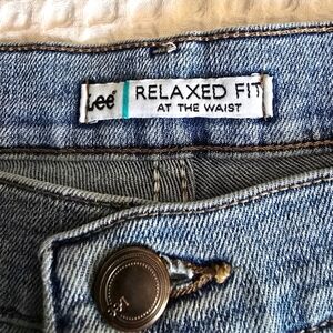 Lee Women's Relaxed Fit Blue Jeans